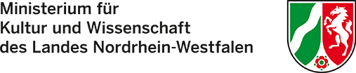 Logo zur Förderung des Schwerpunkts durch das Wissenschaftsministerium NRW